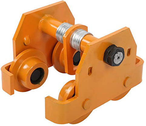 EVTSCAN Schubträger-Trolley-Rolle für I-Träger-Schienenteile für Garagenaufzüge 2 Tonnen 94-124 mm