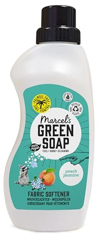 Marcel's Green Soap Ablandador de tela melocotón y jazmín - 750 ML