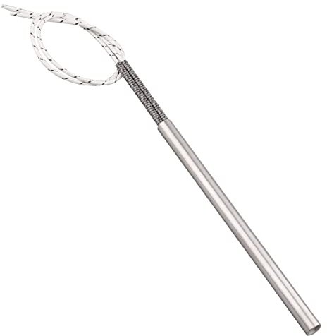 Brikettofen Anzünder 10mm x 170mm Biomasse-Zünder linear Brikettofen Zündkerze Brikettofen Zündstab 220V 300W