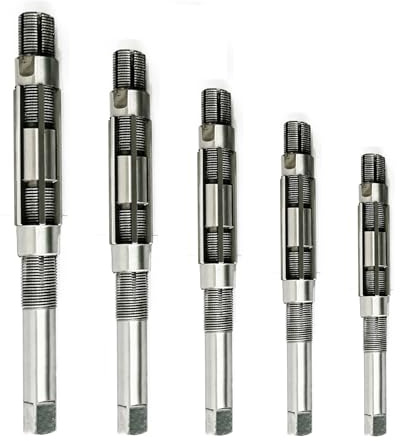 Rahish Tools Alésoir manuel réglable H12 à H16 Tailles – 1-1/16 à 2-7/32 Outil d'alésage pour finition précise des trous avec lames en acier au carbone – Outils à main pour métal et bois – 26,98