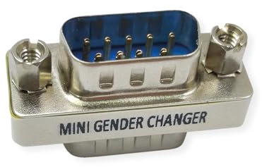 VALUE Mini Gender Changer, spina a 9 poli