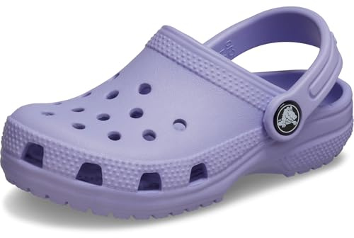 Crocs Classic Clog T unisex – barn Träskor, Mystisk lila, 24/25 EU