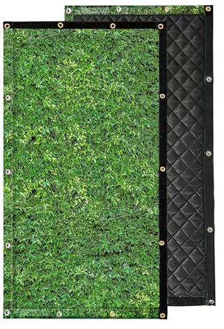 LTCANOPY Outdoor Sound Barrier 39.37 X 78.74, Soundproof Blanket,Sound Blanket,Noise Barriers at Construction Sites,Air Conditioner, Stadiums and Factories Etc(1 Pack)