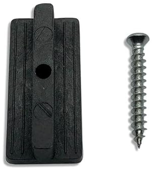 50 Stück WPC Clips | 5 mm Terrassenclips | WPC Komposite Dielen | Versteckte Befestigung mit T-Clip | Versteckte Befestigung Abstandshalter | Ecotravers | Liderwood