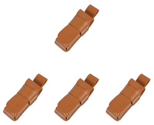 Generic 4stücke Harmonika Lederetui Tragbare Aufbewahrungstasche Für Mundharmonika Elegantes Und Robust Design Für Musiker Und
