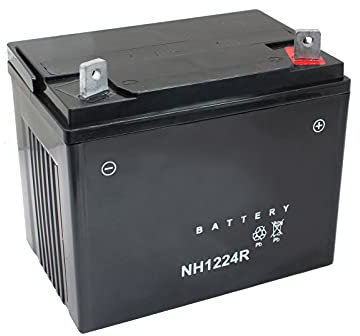 SECURA Batterie 12V 22Ah (+ pôle droite) compatible avec Jonsered FR2312 MA 966639885 Tracteur de pelouse