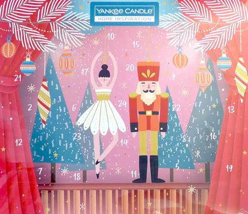YANKEE CANDLE Calendario de Adviento, velas perfumadas, vela de té Home Inspiration