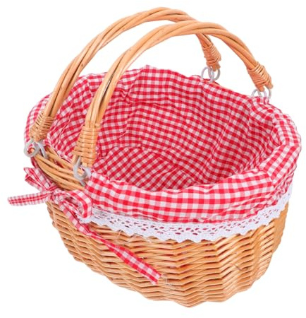 iplusmile Portavivande Da Con Manico Per Di Frutta Picnic e Uso Con Capacità Di Stoccaggio