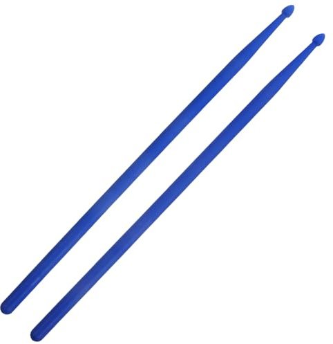 Milisten Bastones de Percusión de Nylon Antideslizantes para Tambores de Palillos para Práctica y Presentaciones Musicales Duraderos y Livianos Adecuados para Instrumentos de Percusión