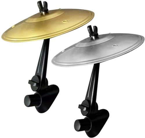 2PCS Ventilación de Platillos de Coche, Platillo de Choque de Coche, Tambores de Aire Platillo con Salida De Aire para Coches, Diseño con clip, Mini platillos de tambor para Todo Tipo de Vehículo