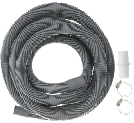 CLISPEED Kit de Rallonge Tuyau Vidange Machine à Laver Mètres Flexible Épais Installation Facile pour Évacuation Lave Linge et