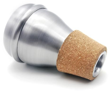 Toddmomy Dispositivo Muto per Tromba in Metallo Durevole, Mini Sordina Portatile per Pratica Silenziosa Notturna, Accessori per Strumenti Musicali Intonazione Precisa per Musicisti Jazz