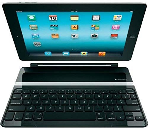 Logitech Ultrathin Keyboard Cover f/ iPad Air 9.7Zoll Blatt Schwarz - Tablet-Schutzhüllen (Blatt, Apple, iPad Air, 24,6 cm (9.7 Zoll), 330 g, Schwarz)