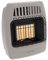 Comfort Glow Vent-Free 12,000 BTU Radiant Propane Heater for Indoor Use, Variable Control, 400 Sq. Ft. Heat, Piezo Ignition, 99.9% Efficient