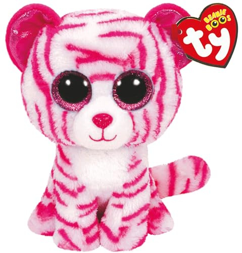 TY Beanie Boo Plüsch – Asien der Tiger 15 cm, Rose