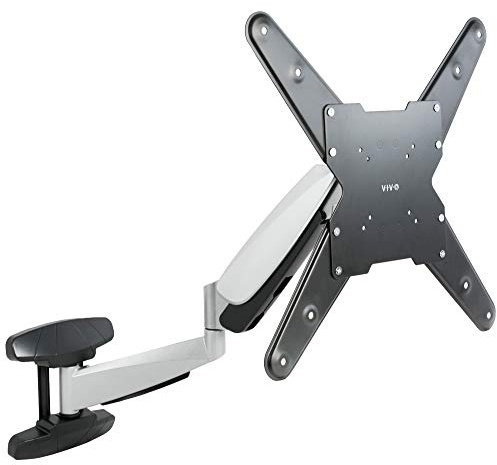 VIVO MOUNT-VW03G LCD-LED-Plasma-Bildschirm, TV-Wandhalterung, über dem Kamin, höhenverstellbar, pneumatische Feder, voll bewegliche Halterung, silberfarben, MOUNT-VW03G