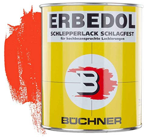 Schlepperlack | VERKEHRSORANGE | RAL 2009 | 0,75 l | restaurieren | Traktor | lackieren | Farbe | Trecker | Frontlader | Lack | Lackierung | Farbton | schnelltrocknend | deckend