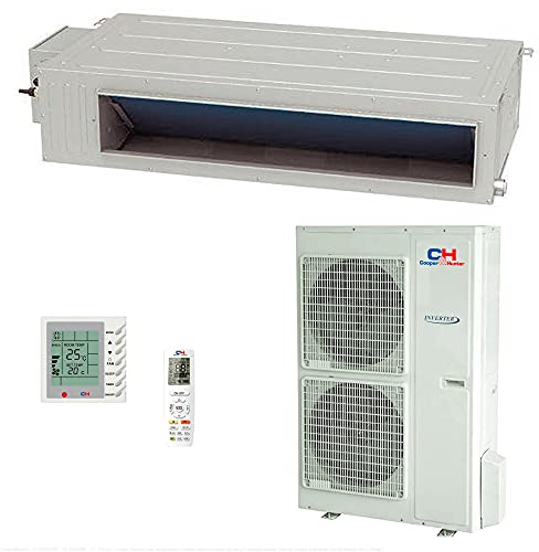 Aire acondicionado por conductos, 16 kW, A++, con garantía, Cooper and Hunter CH-IDH160PNK /CH-IU160NK, para profesionales, para calor y frio, mando distancia