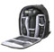 Andoer Dslr Camera Bag - Small, Lightweight, Waterproof & Breathable - Multifunctional Camera Backpack for Canon Nikon Sony SLR Cameras - 33 x 26.5 x 12.5 cm (Grey)