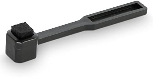 Heldenklang® Nadelreinigungsbürste – Antistatische Kohlefaser-Nadelbürste für die professionelle Tonabnehmer Reinigung