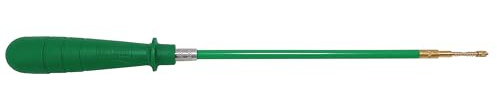 BALLISTOL 23337 Stahl-Putzstock Set Kurz – 22cm Länge, 7mm Durchmesser – Putzstock zur Kurzwaffen-Reinigung, Grün | Putzstock-Set, 22cm Länge, aus Automatenstahl, Reinigungsstab-Set, aufeinander abgestimmt, zur Kurzwaffen-Reinigung