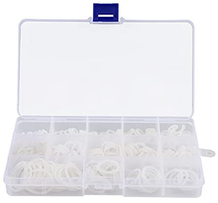TEHAUX 780stücke Teiliges Nylon Dichtungsset Wasserdichte Unterlegscheiben Für Reparaturen Langlebig Und Korrosionsbeständig Für Maschinen Und Haushaltsgeräte