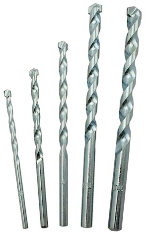 2pc Masonry Drill Bit - Tungsten Carbide Tip - For Stone Concrete Brick Drills Bits (8mm x 400mm)