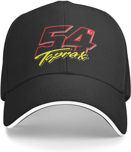 CAPHATMC Baseballkappe Hip Hop Sonnenhut Toprak Razgatlioglu Nummer 54 Baseballkappe Anime Strandhut Kappen für Männer Frauen