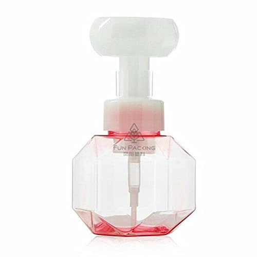 Mini-Vasenflasche, Blumenförmige Schaumstoff-Pumpflasche, 300 Ml Fassungsvermögen für Handseife, Duschgel, Kosmetika (Pulver)