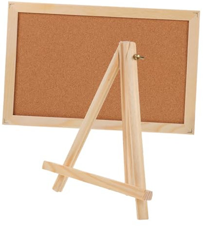 TOGEVAL Korkbrett Doppelseitig Für Nachrichten Fotoboard Aus Hochwertigem Kiefernholz Gerahmtes Memo Board Für Home Decor Pinnwand Als Message Board