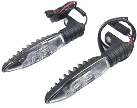 Merautop SJ 2PCS Beleuchtung, Blinker Ersatz für G310 F700GS F800GS/GSA/GT/R/S S1000R/RR/XR RNineT R1200 R1250GS/GSA/R/RS Autozubehör Teil# 63138522499 63 13 8 522 499