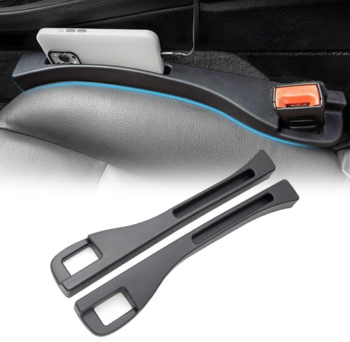 2 Stück Autositz Lückenfüller für Mini Convertible (R57) 2011-2015, Car Seat Gap Filler Autositz-Spaltfüller Aufbewahrungsbox für Autositze