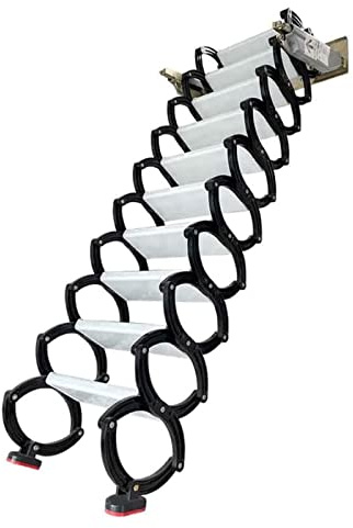 MEWVABKW Scala per soffitta Scala per soffitta Pieghevole Retrattile Scala per soffitta Estraibile Montaggio a Parete Scala Nascosta per Interni ed Esterni