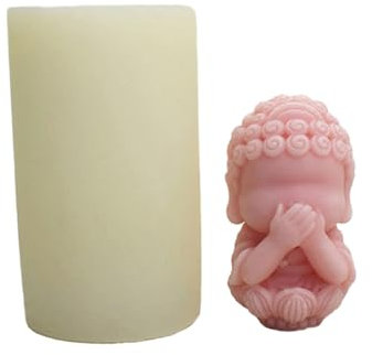Molde de estatua para hacer adornos de yeso, decoración del hogar, manualidades, estatua 3D, molde de silicona