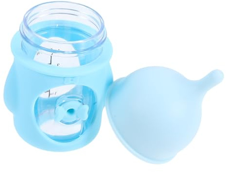 JUMPLAWN Katzenbabyflasche mit Waage für Neugeborene Kätzchen und Welpen für Haustierfütterung zu Hause oder Unterwegs