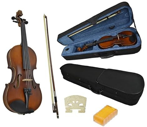 1/4 Size Violin for Beginners & Practice with Case by Sotendo