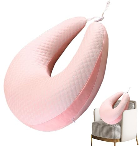 Ergonomisk kudde – 60 cm design med läsning och ryggstöd | Sammet och polyester stickat stöd med stressavlastande komfort | Perfekt golv- och soffkudde för vuxna och barn