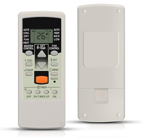 Mando Universal Aire Acondicionado para Fujitsu, Mando Aire Acondicionado fujitsu, Bomba de Calor, Inverter Compatible con Aires Acondicionados Fujitsu y General