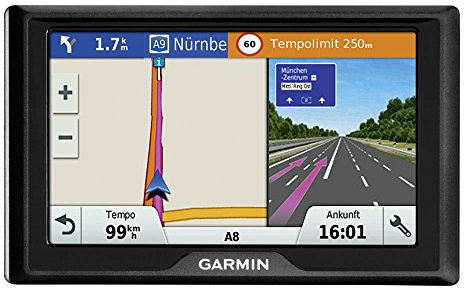 Garmin Drive 60 LMT EU Navigationsgerät mit 6'' Touchdisplay und lebenslangen Kartenupdates für Gesamteuropa