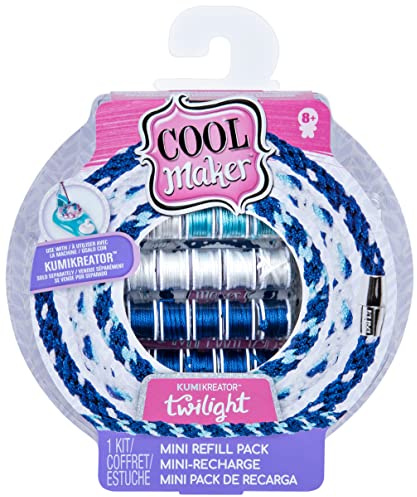 Cool Maker, KumiKreator Twilight Mini Fashion Pack Refill, Friendship Bracelet Activity Kit,