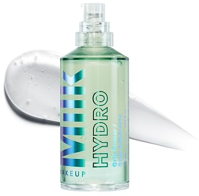 Milch Make-up Hydro Grip Primer - 1,52 fl oz - Hydratisiert und hält Make-up bis zu 12 Stunden lang - Verhindert Anbackungen - Alle Hauttypen - Parfümfrei - Vegan, tierversuchsfrei