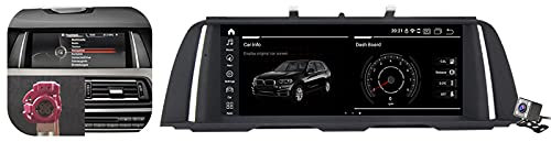 Buladala Qualcomm Android 11 Coche Radio de Navegación para BMW 5 Series F10 F11 2010-2016 con 10.25 Pantalla Construido CarPlay DSP Support Coche Estéreo Multimedia/CD DVD SWC,Nbt,662: 8+256 GB