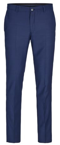 JACK&JONES PLUS herr Jprsolaris byxor Noos Pls kostymbyxor, medeltida blå, 72
