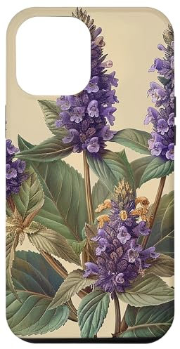 iPhone 12 Pro Max Anise Hyssop Flower Cottagecore Graphic Case