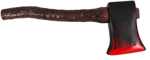 BESPORTBLE Cosplay Axes Jouet Faux Axes Jouet avec Main De Sang Viking Axes Marteau Accessoires De Fête d'halloween pour Soldat Costume Bataille Jouer