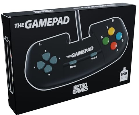 Retro Games Limited The Gamepad (Black)