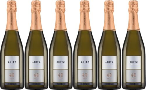 Leitz 48 Rheingau Riesling Sekt b.A. 2019 Brut (herb) (6 x 0.75 l)
