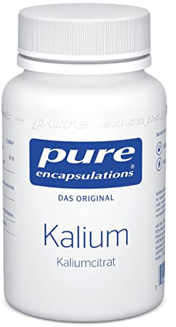 Pure Encapsulations - Kalium (Kaliumcitrat) - Für eine normale Funktion des Nervensystems und Normalen Blutdruck - 90 Kapseln