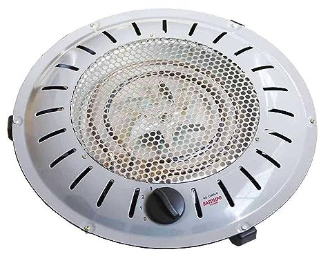 Bastilipo, BET-950, brasero de seguridad anti Incendios, 3 niveles de calor, 450/500/950W, bajo consumo, sistema patentado, 950 W, Otro, 3 Velocidades, Gris