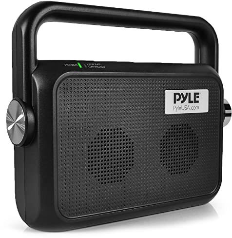 Pyle PTVSP18BK Slim Comfort Hearing Wireless TV Speaker
